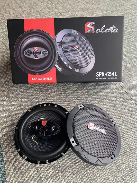 solota Car Two Way Speaker System 6.5" 300 Watt 4 Ohm Pro Audio Midrange Loudspeaker For Car Stereo