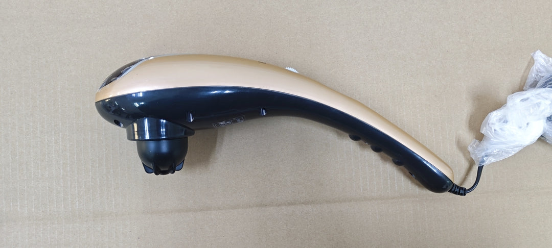 Vibromassage Apparatus Handheld Neck Back Electric Vibromassage Massager, Gold