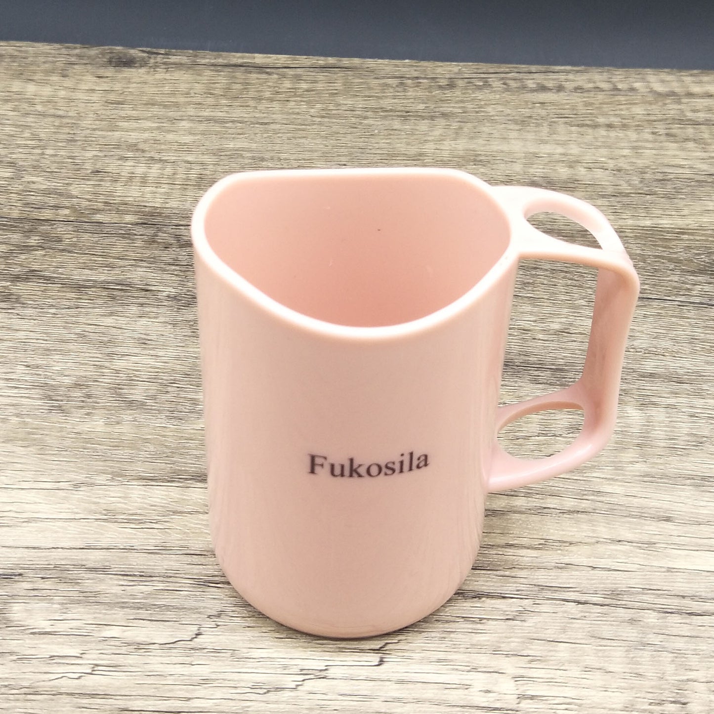 Fukosila Plastic Mugs Cup for offee in Pink