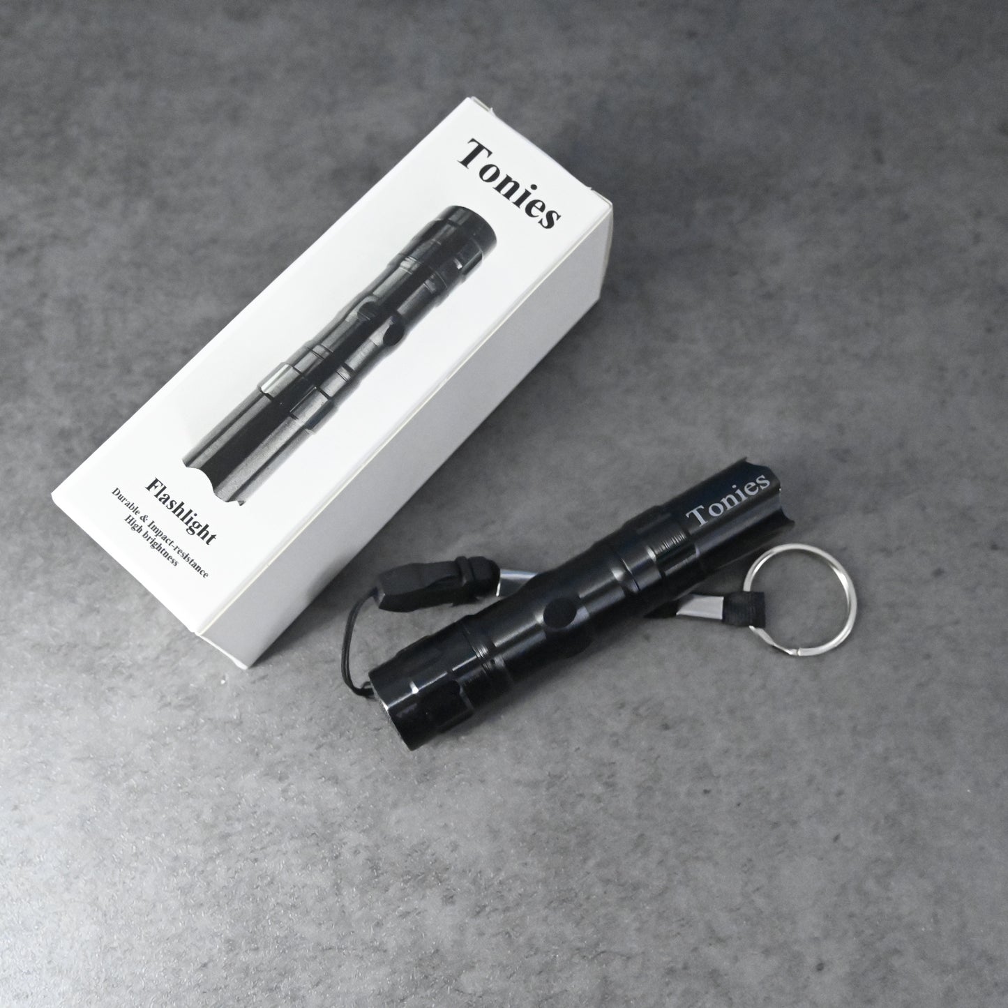 Tonies Rechargeable Flashlight Waterproof Flashlight Adjustable Brightness Flashlight Suitable for Outdoor Camping