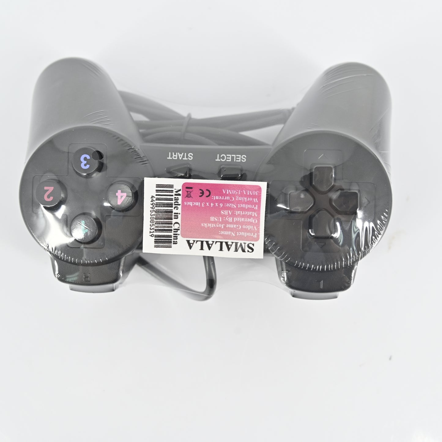 SMALALA Dual-Vibration Video Game Joystick Gamepad Computer Game Controller for PC Windows PS3