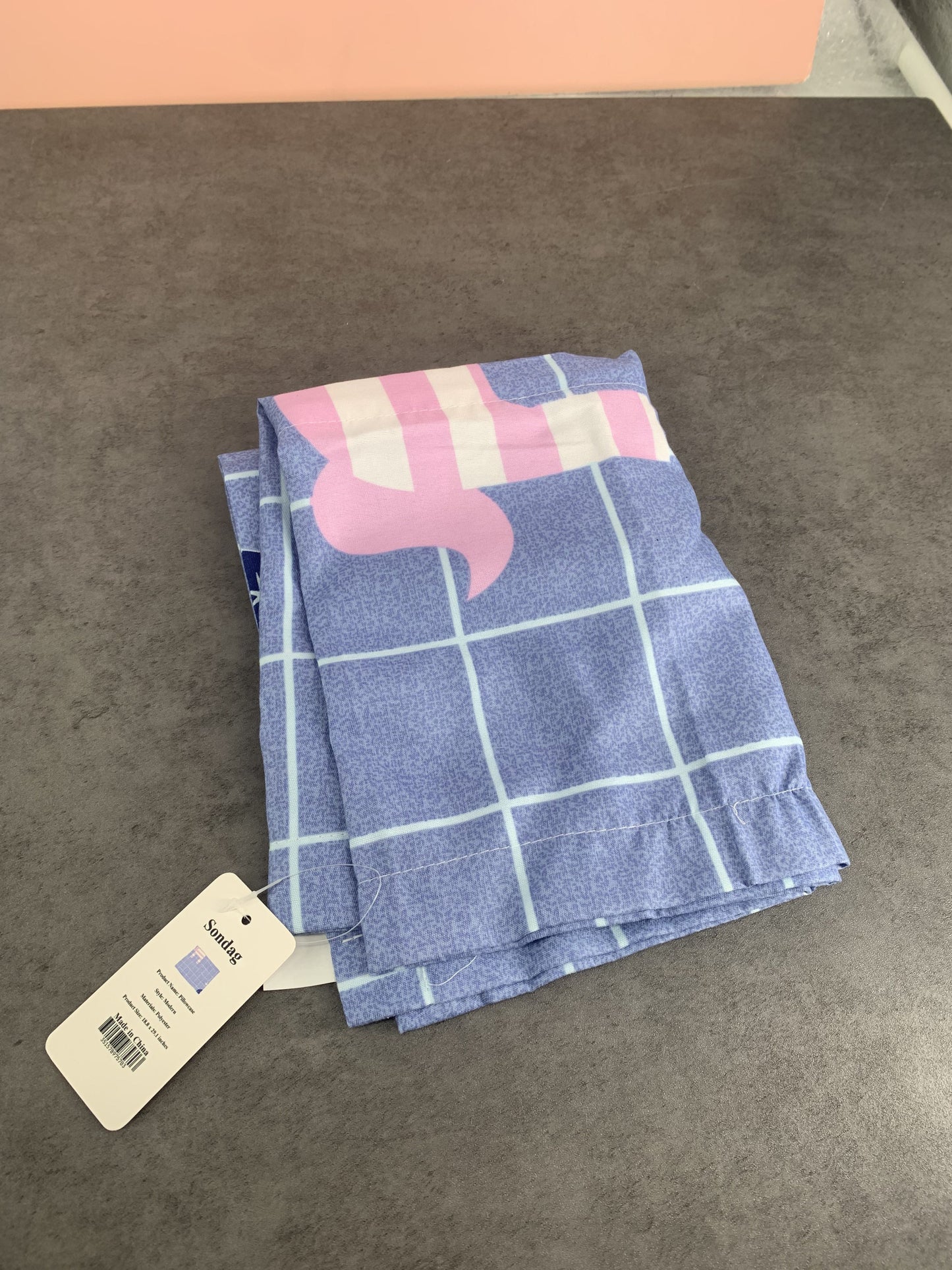 Sondag- Soft and Comfortable Pillow Case Cover Pillowcase In Blue