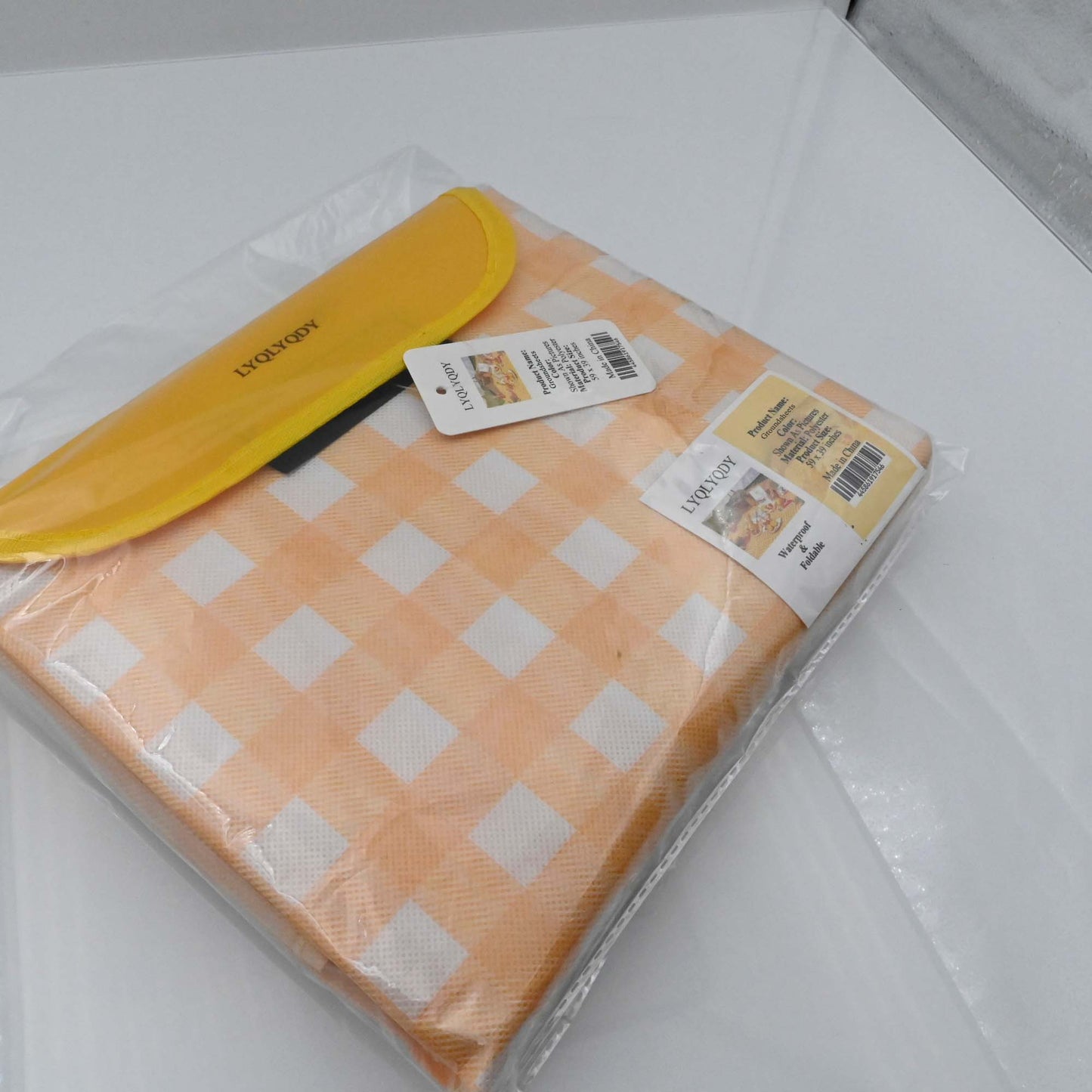 LYQLYQDY Groundsheets Picnic Portable Foldable Plaid Blanket Groundsheet Waterproof Sheet