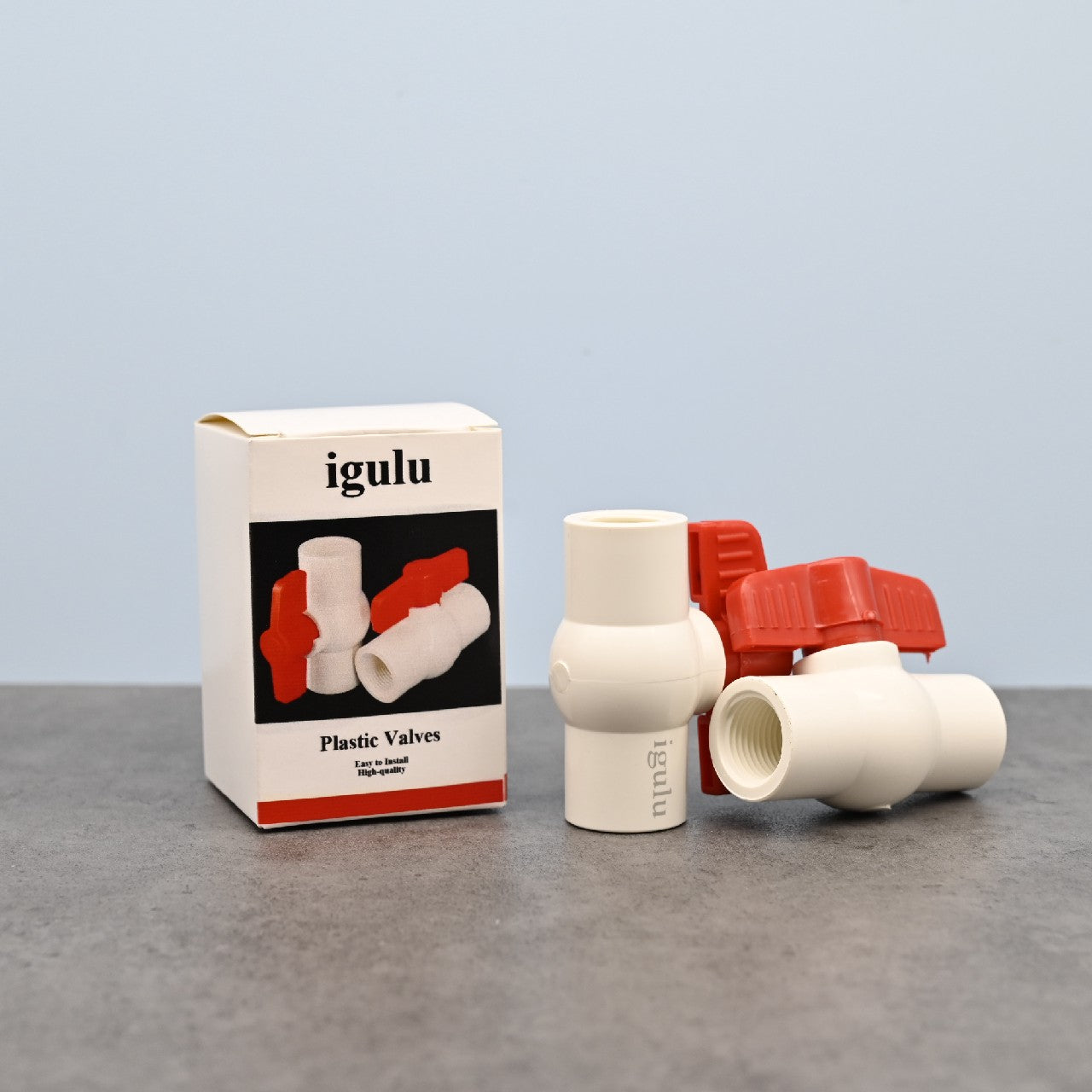 igulu 1 PC Valves of plastic being other than machine parts Plastic Ball Valve High-quality 20mm