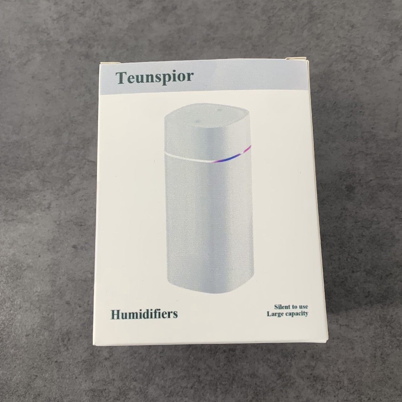 Teunspior Humidifier Large Capacity 400ml Humidifier LED Light Humidifier USB Humidifier for Home/Office/Car