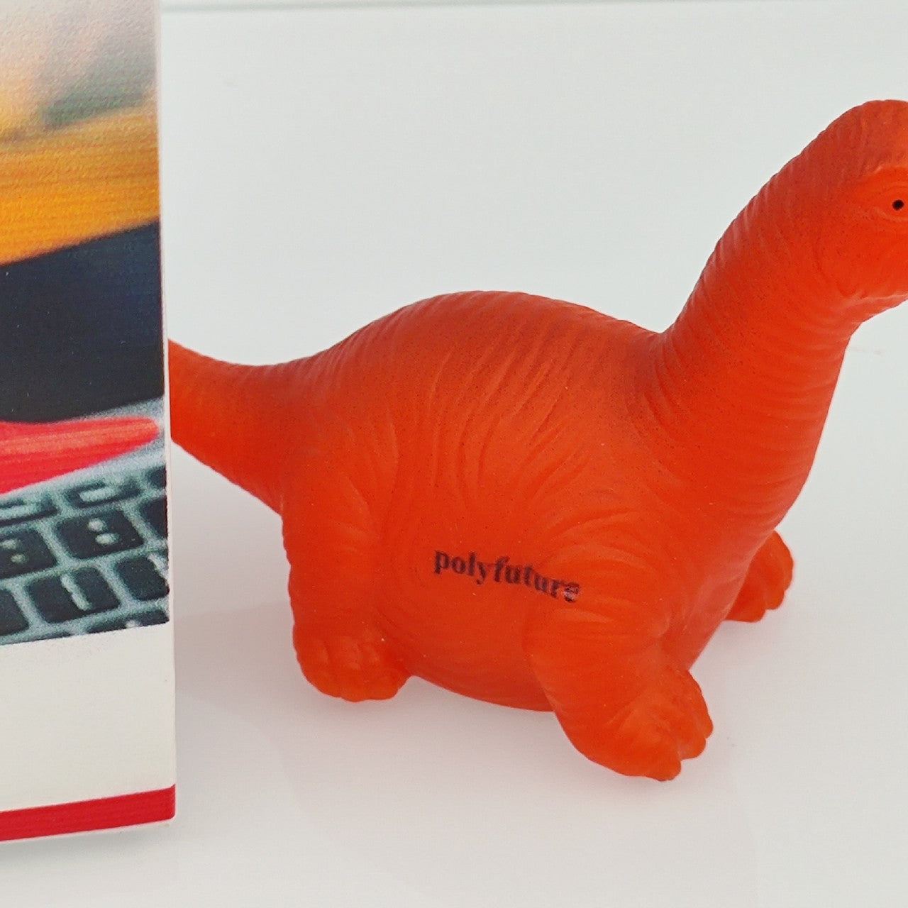 polyfuture Mini Dinosaur Toys Set Party Favors for Kids, Red