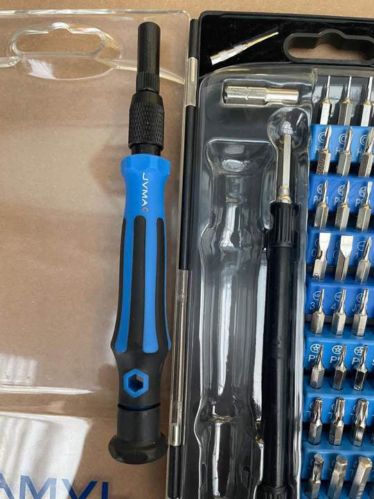 JVMAC 61-in-1 Screwdriver Kit for Home, Garage, Office, Apartment, Car, Dorm, Bike, Electronics Projects