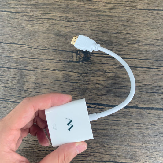 HDMI to VGA Adapter (Male to Female) for Computer, Desktop Connector Data Processing Couplers