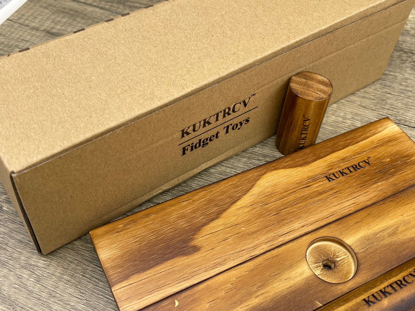 KUKTRCV Fidget Toys Wooden Funny High Quality
