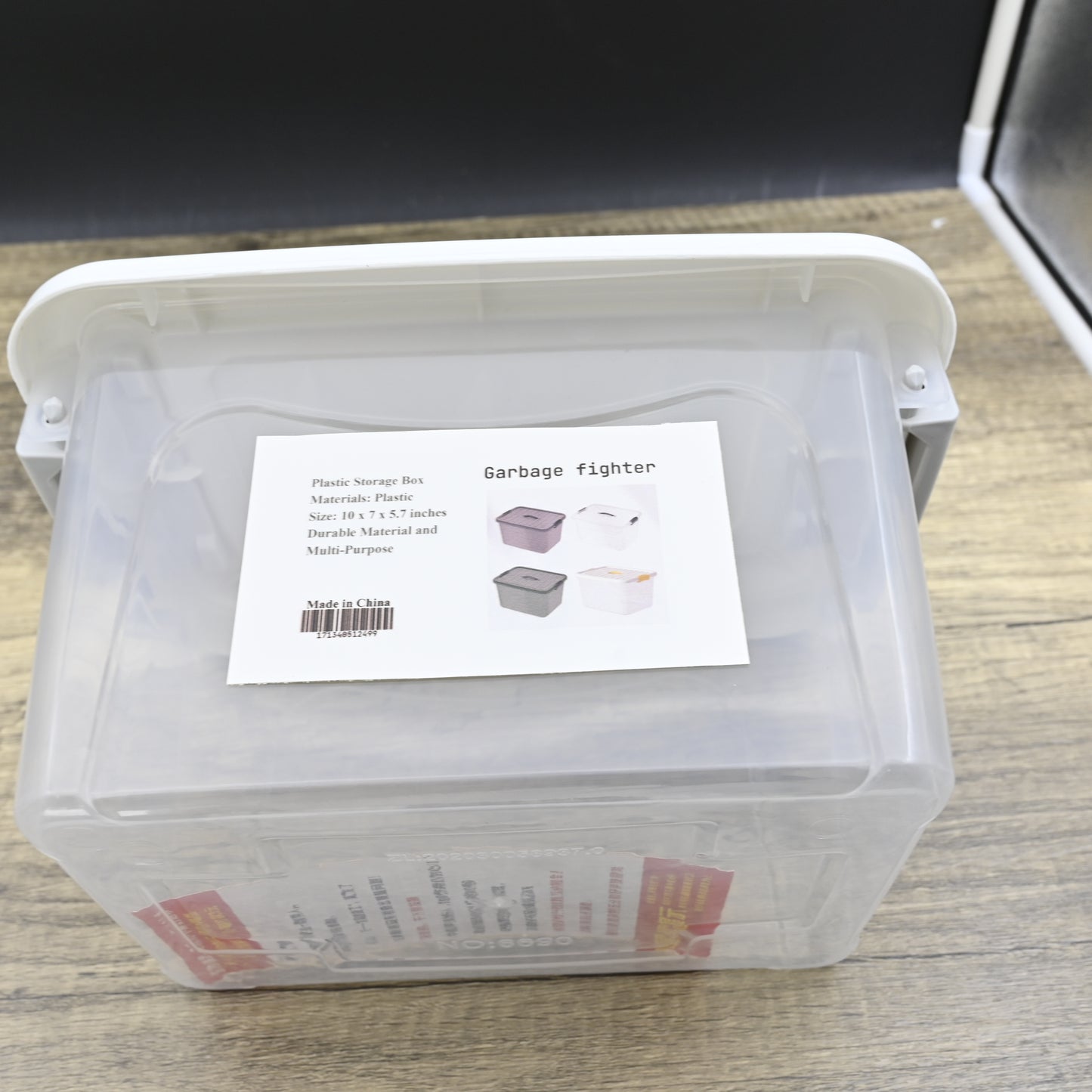 Garbage fighter Plastic Storage Box Finishing Drug Stationery Skin Care Products Storage Basket