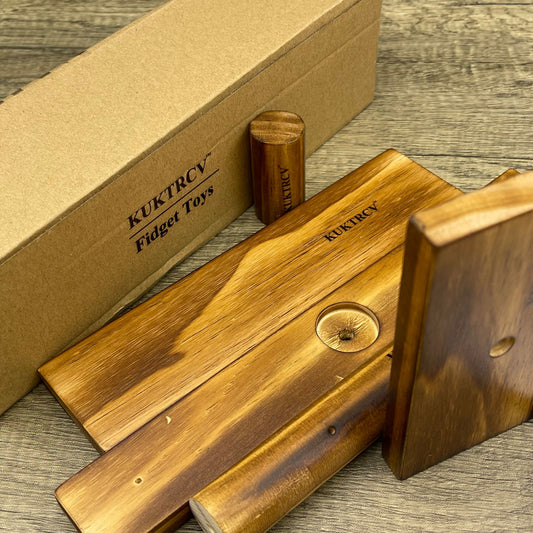 KUKTRCV Fidget Toys Wooden Funny High Quality