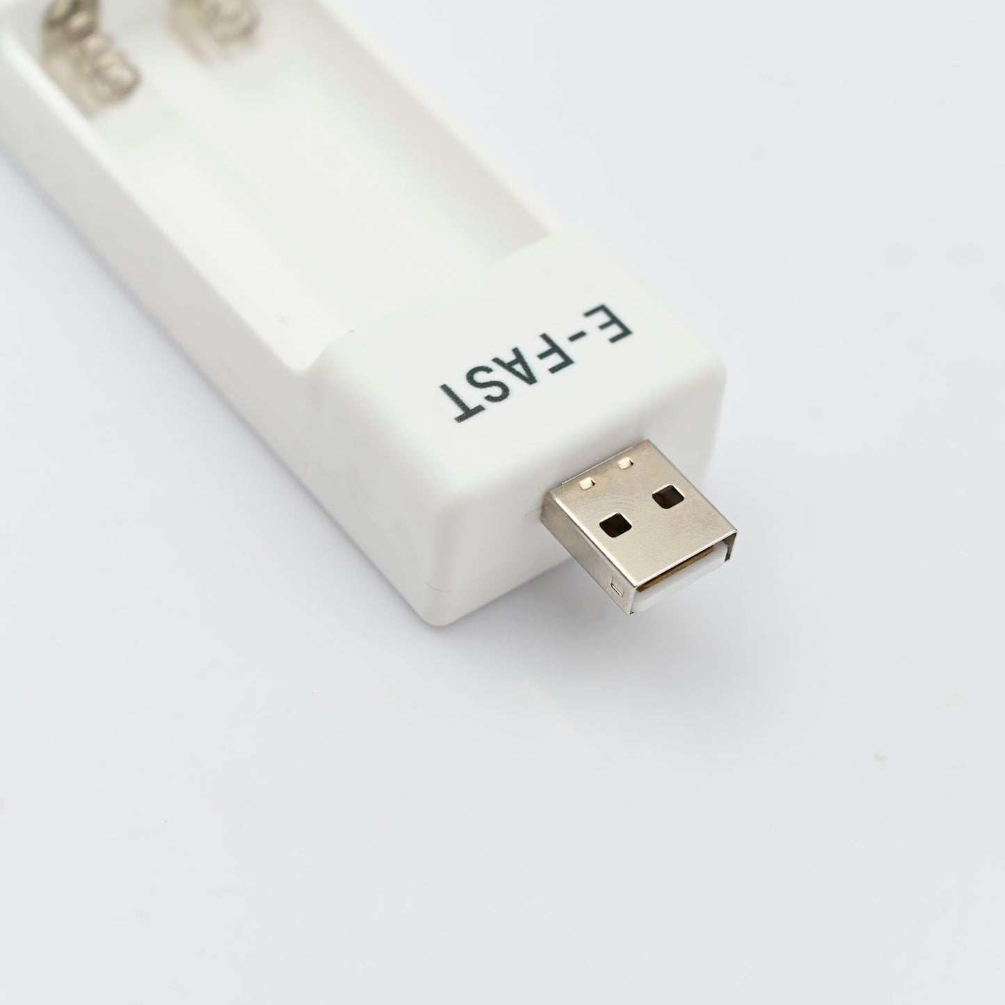 E-FAST Battery Charger 2 Slot Charger in White