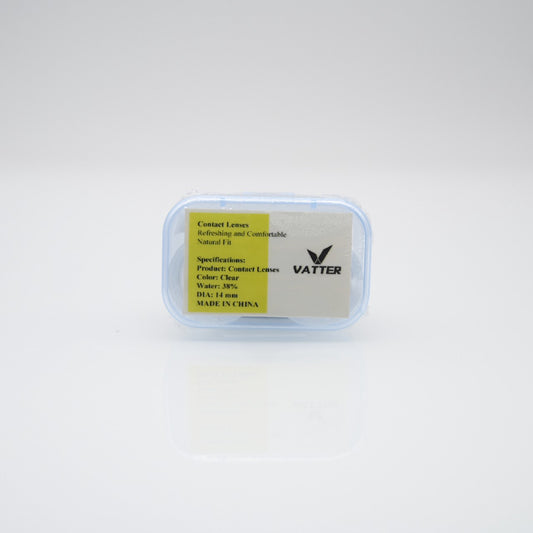 VATTER High-definition Moisturizing Annual Disposable Contact Lenses In Clear