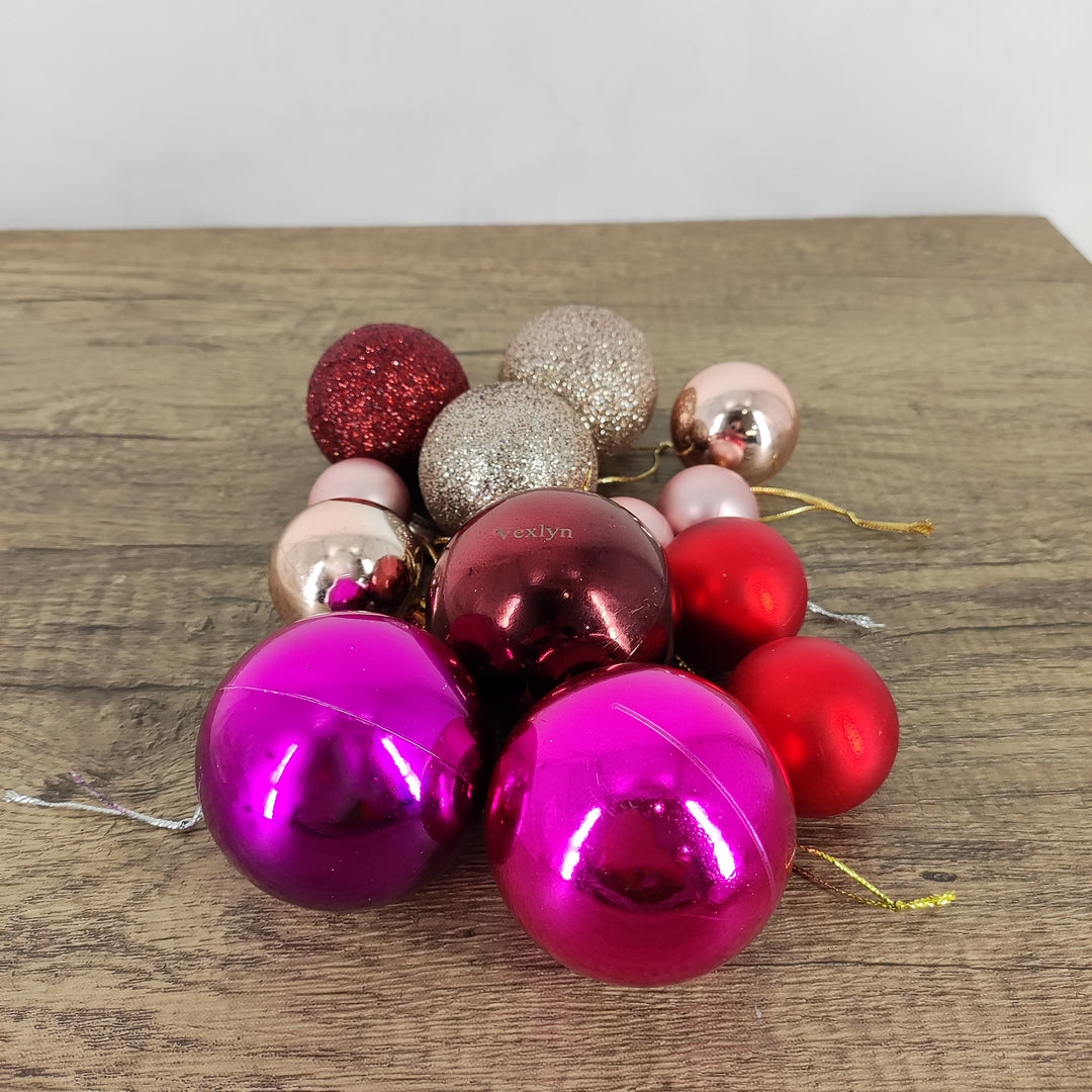 Vexlyn Glittering Cheer: Christmas Tree Ornaments - Sparkling Holiday Decorations for Festive Joy!
