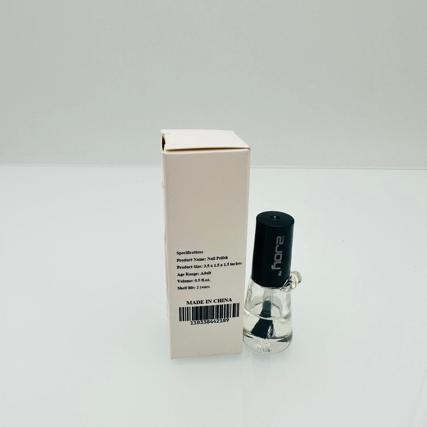 ZJOY Quick Drying Long Lasting Nail Polish Transparent Nail Polish