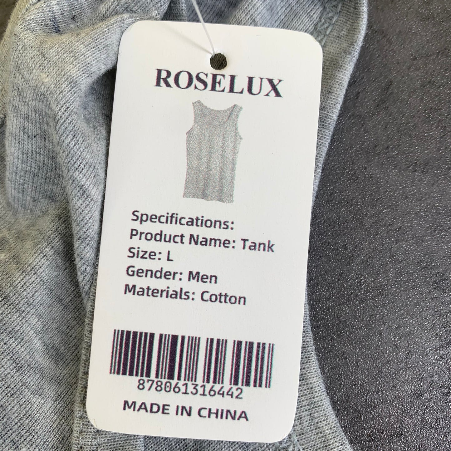 ROSELUX Quick Dry, Moisture Wicking Tank Top