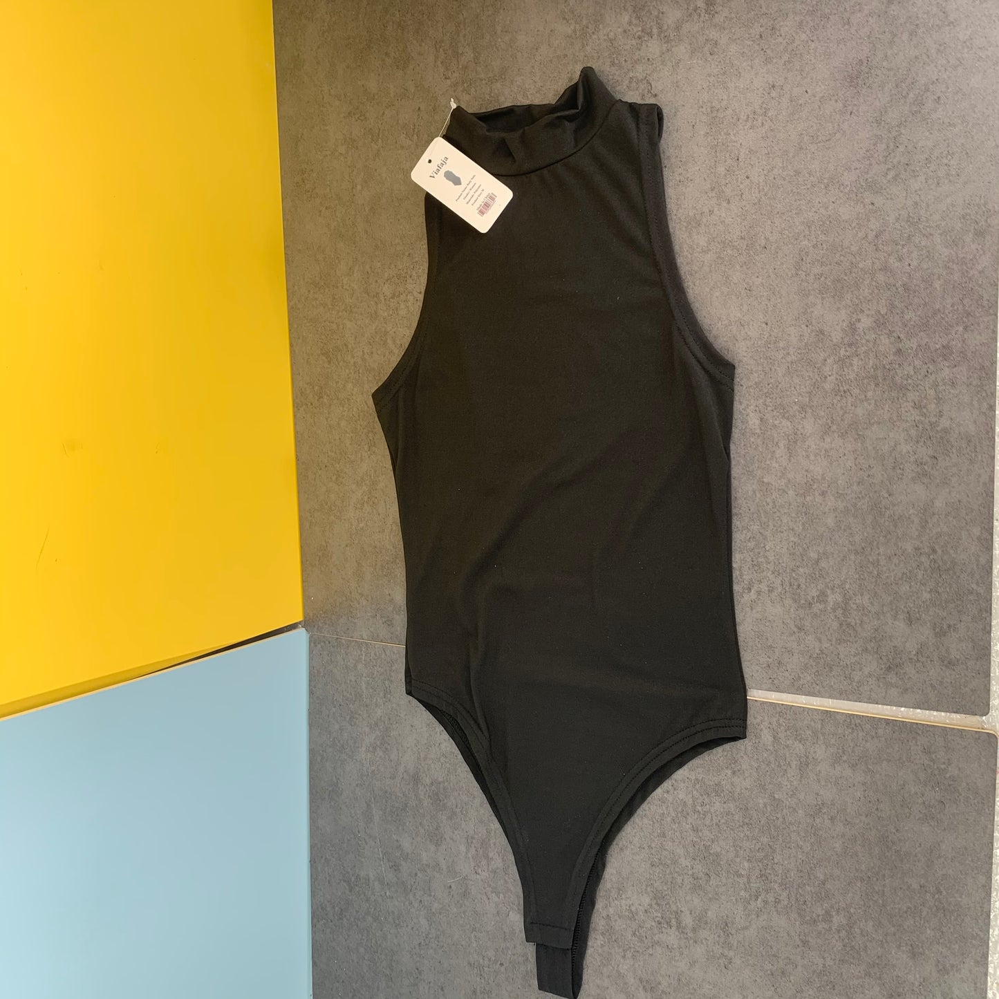 Viafaja Body Suits Sexy Sleeveless Tank Top Bodysuit