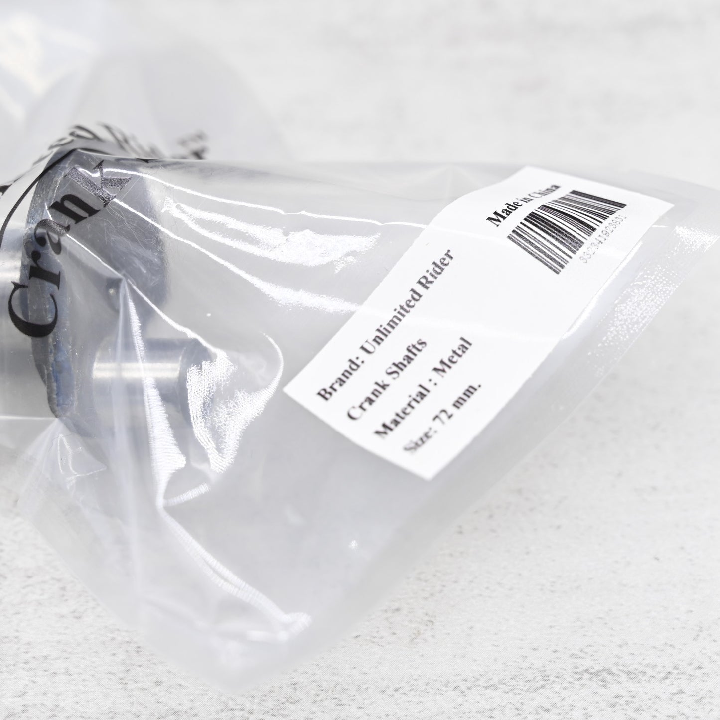 Unlimited Rider Crank Shafts For Indicate Specific Use or Application Replacement Part