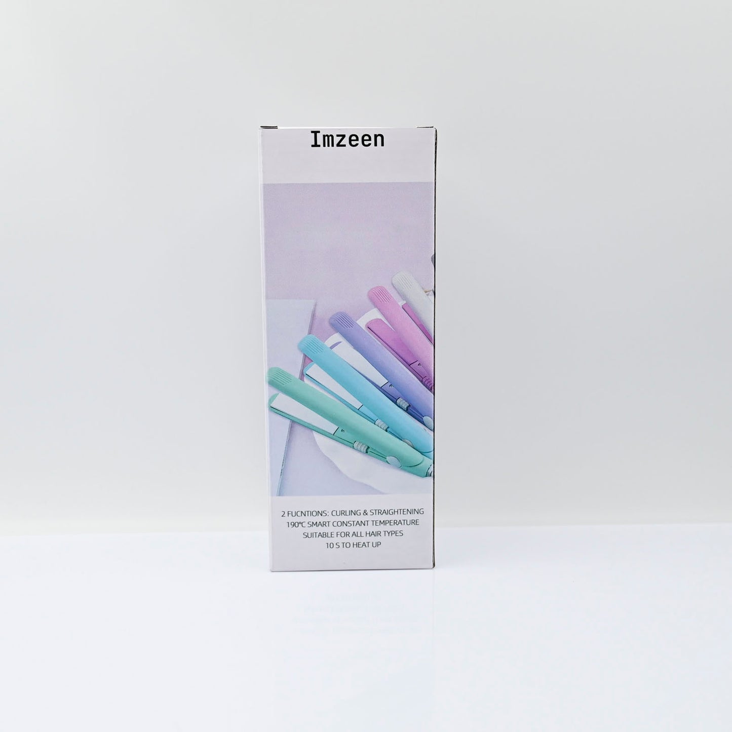 Imzeen Ceramic Corn Roller Mini Electric Hair Curling Iron Hair Crimper