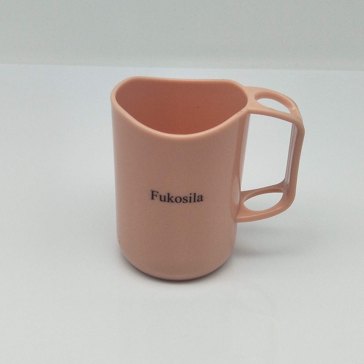 Fukosila Plastic Mugs Cup for offee in Pink