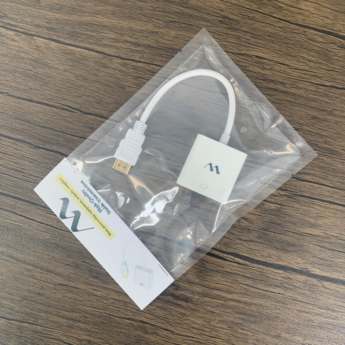 HDMI to VGA Adapter (Male to Female) for Computer, Desktop Connector Data Processing Couplers