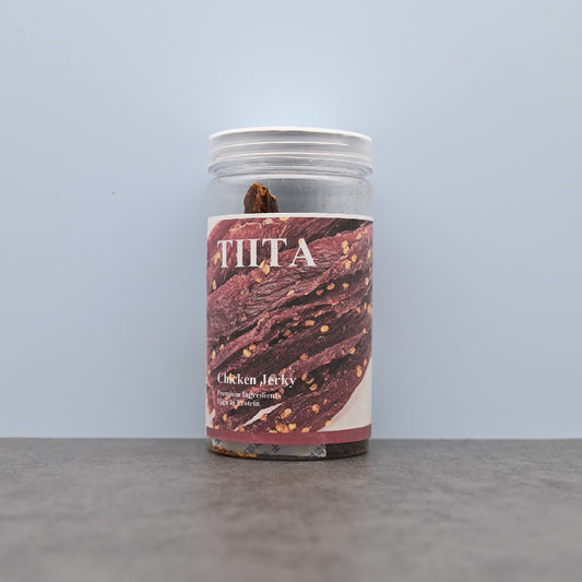 TIITA Meat Jerky Chicken Jerky, High Protein Gluten Free Healthy Snacks