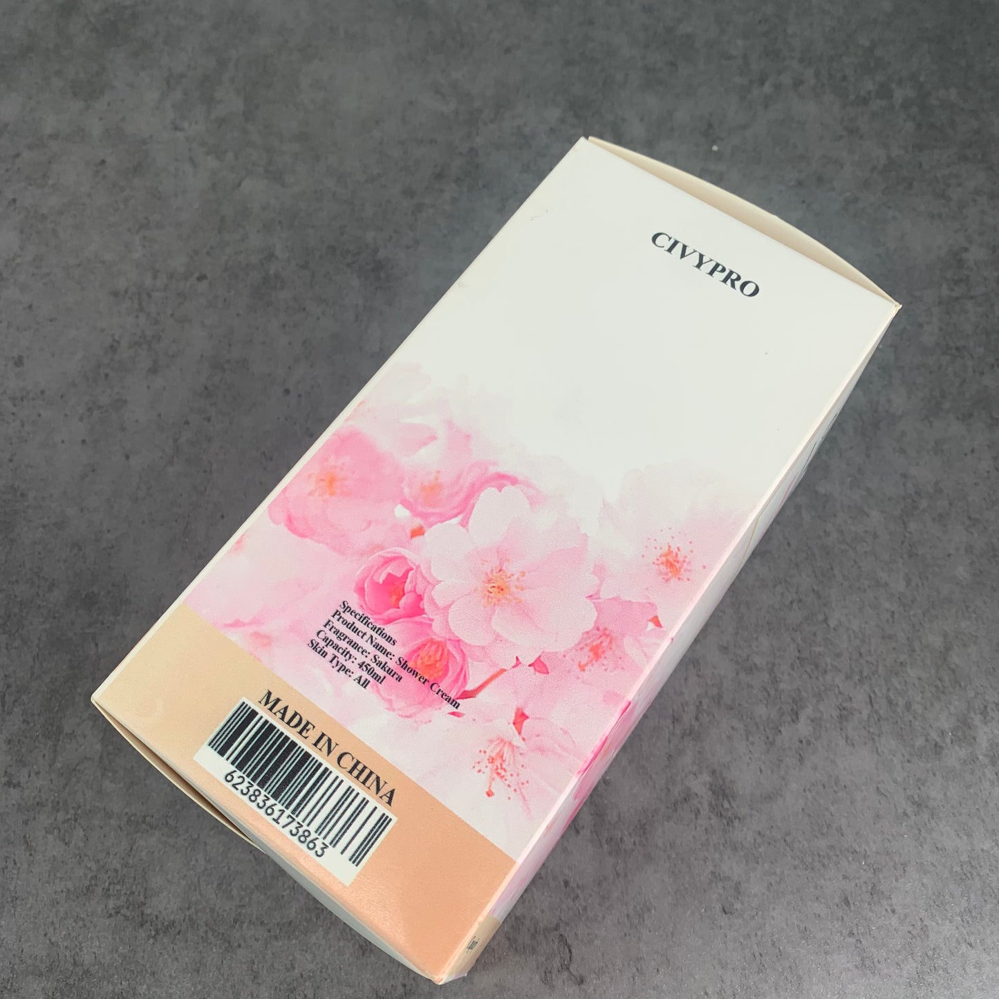 CIVYPRO Cherry Blossom Fragrance Body Wash Deep Cleansing Fragrance Long Lasting
