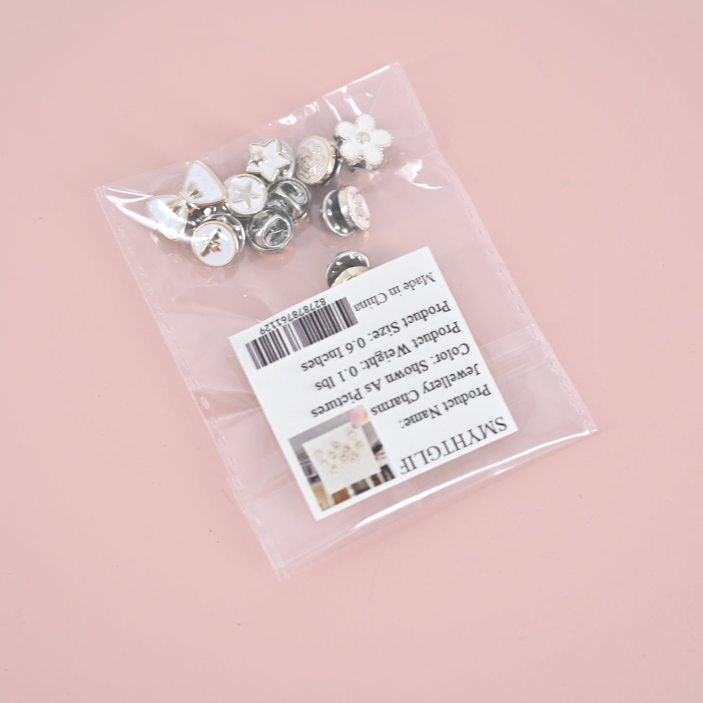 SMYHTGLIF Jewellery Charms Clothes Decoration Buckle Pin Accessories