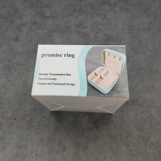 promise ring Elegant Jewelry Presentation Box Jewellry Display Box for Earring/Necklace