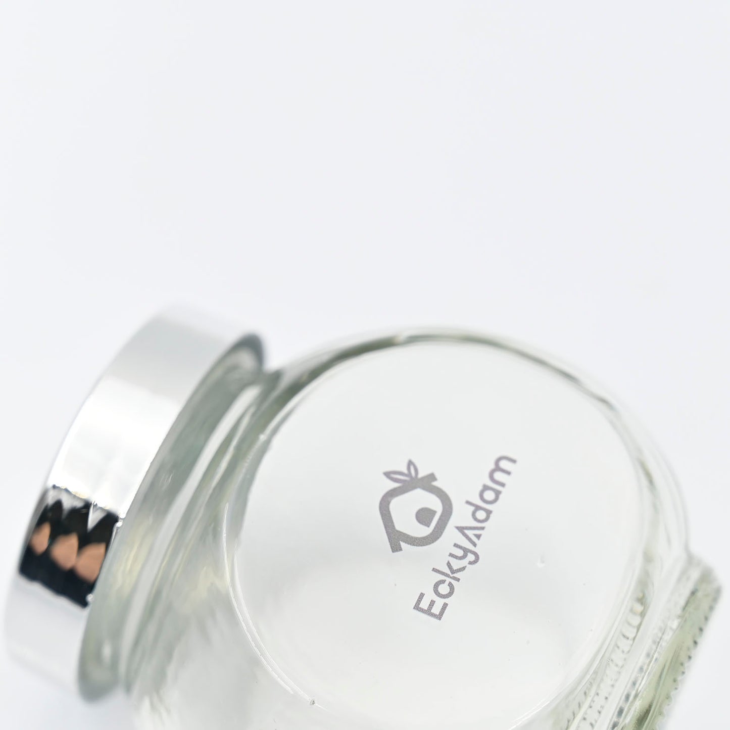 EckyAdam Containers for Household Food Glass Containers Storage Bottles Convenience Organizer Jars