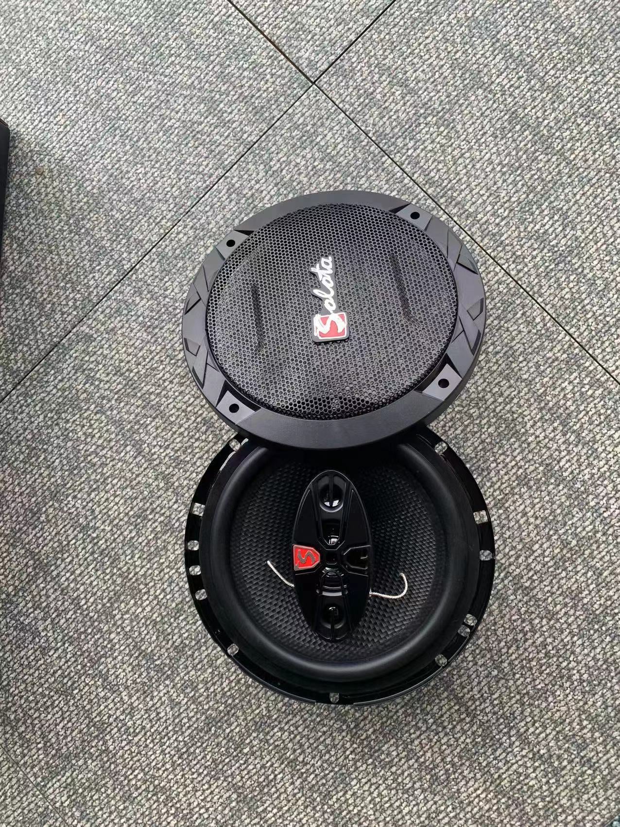 solota Car Two Way Speaker System 6.5" 300 Watt 4 Ohm Pro Audio Midrange Loudspeaker For Car Stereo