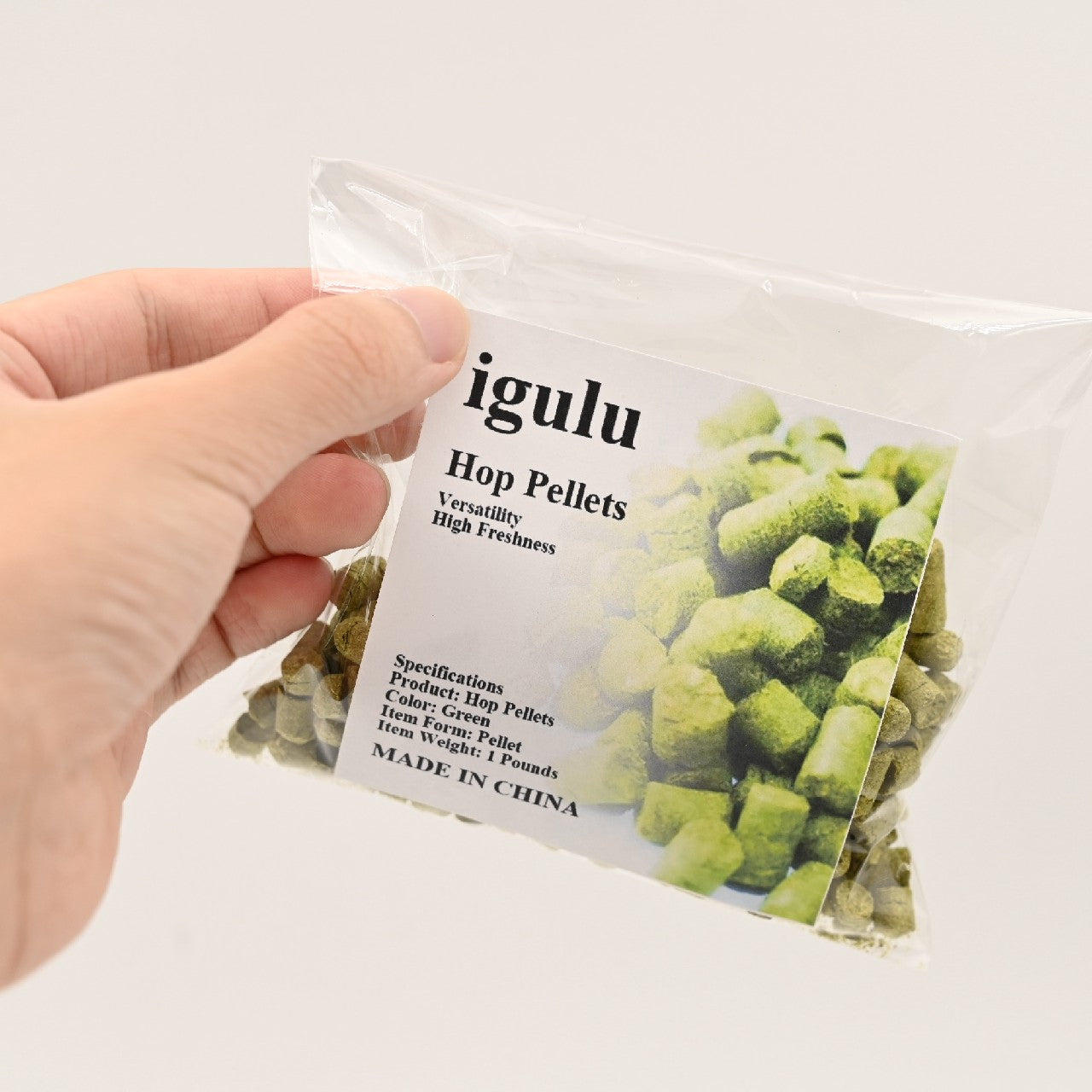 igulu Hop Pellets for Brewing Beer, 1 Pound