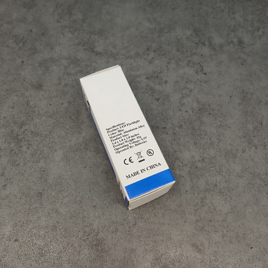 NIUBIER Small LED Flashlight High Lumens Ultra Bright Mini Flash Light In Blue