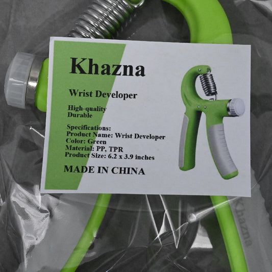 Khazna R-Type Adjustable Grip Fitness Equipment Wrist Developer