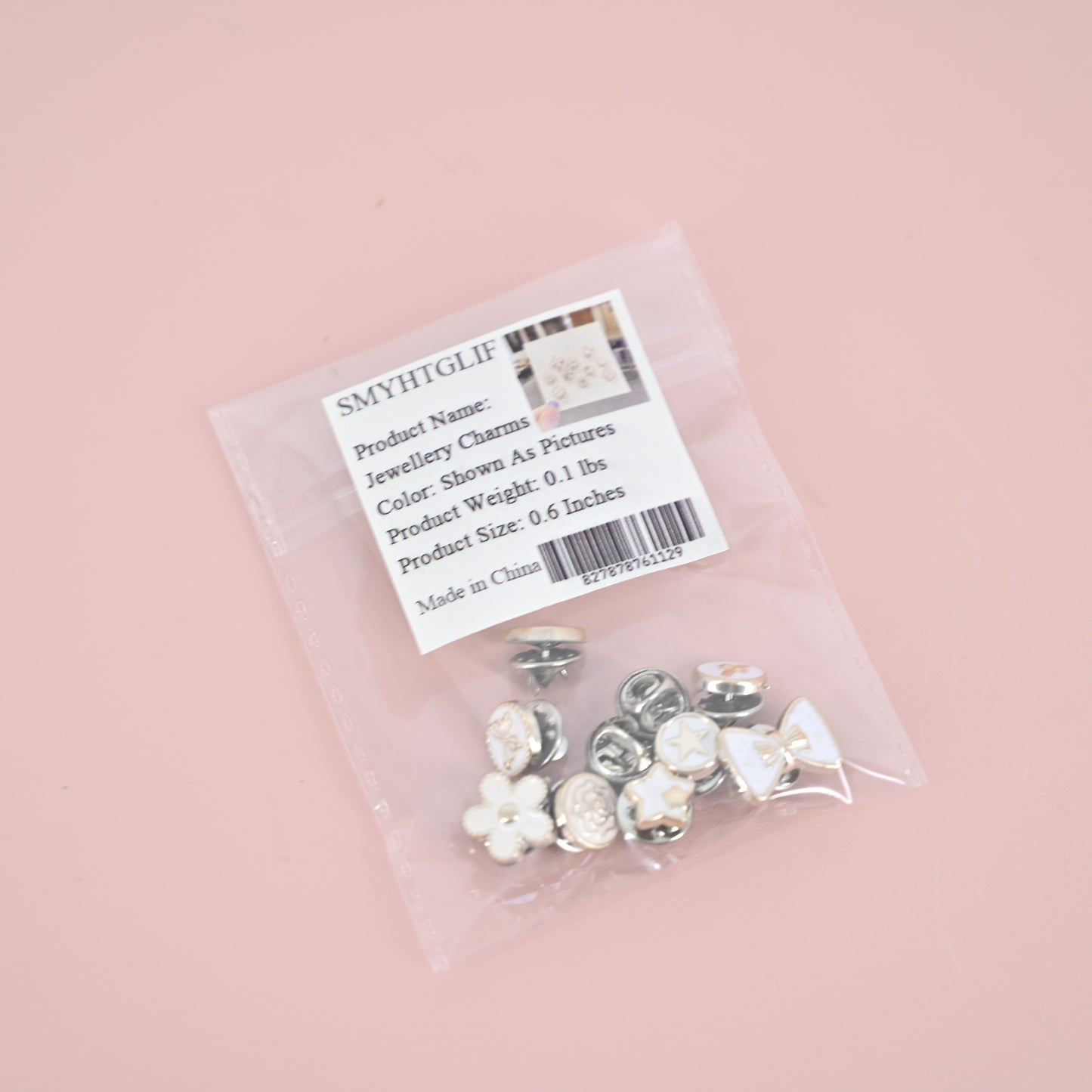 SMYHTGLIF Jewellery Charms Clothes Decoration Buckle Pin Accessories