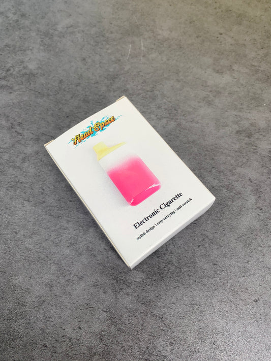 Head Space Light Nicotine Fruit Flavor Content E-cigarettes in Red