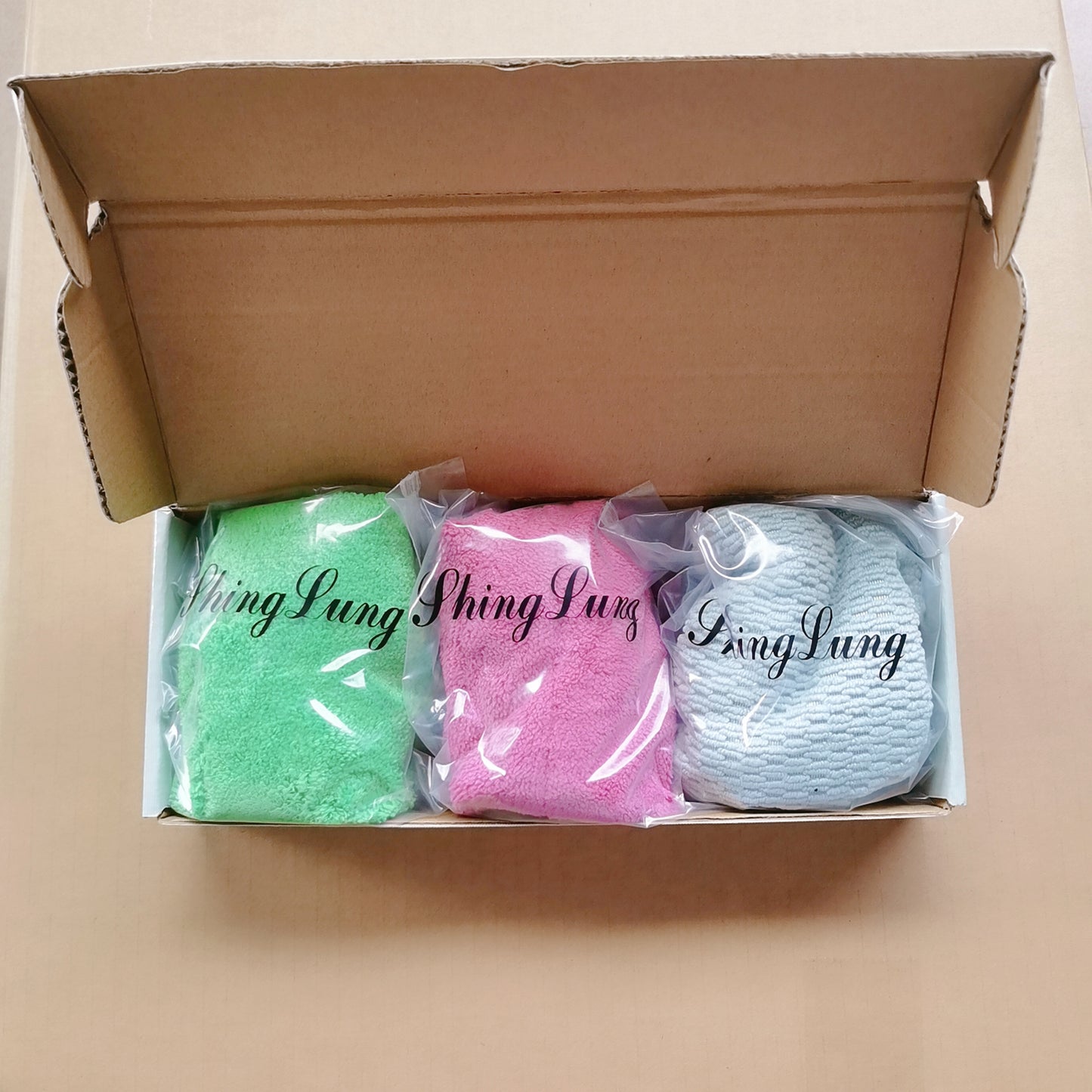 shinglung 3PCS Microfiber Towel Absorbent Kitchen Cleaning Cloth Household Cleaning Towel