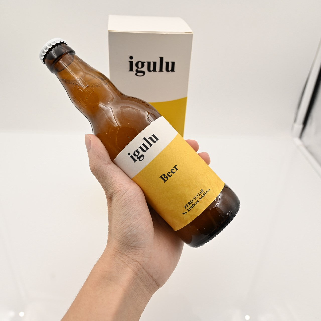 igulu 1 PC White Beer Belgian Wheat Beer Traditional Brewed Beer