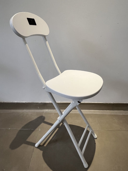 SANSOTHON Elegant Stainleess Steel Dining Chairs Perfect for Home, Restaurant, or Office Use