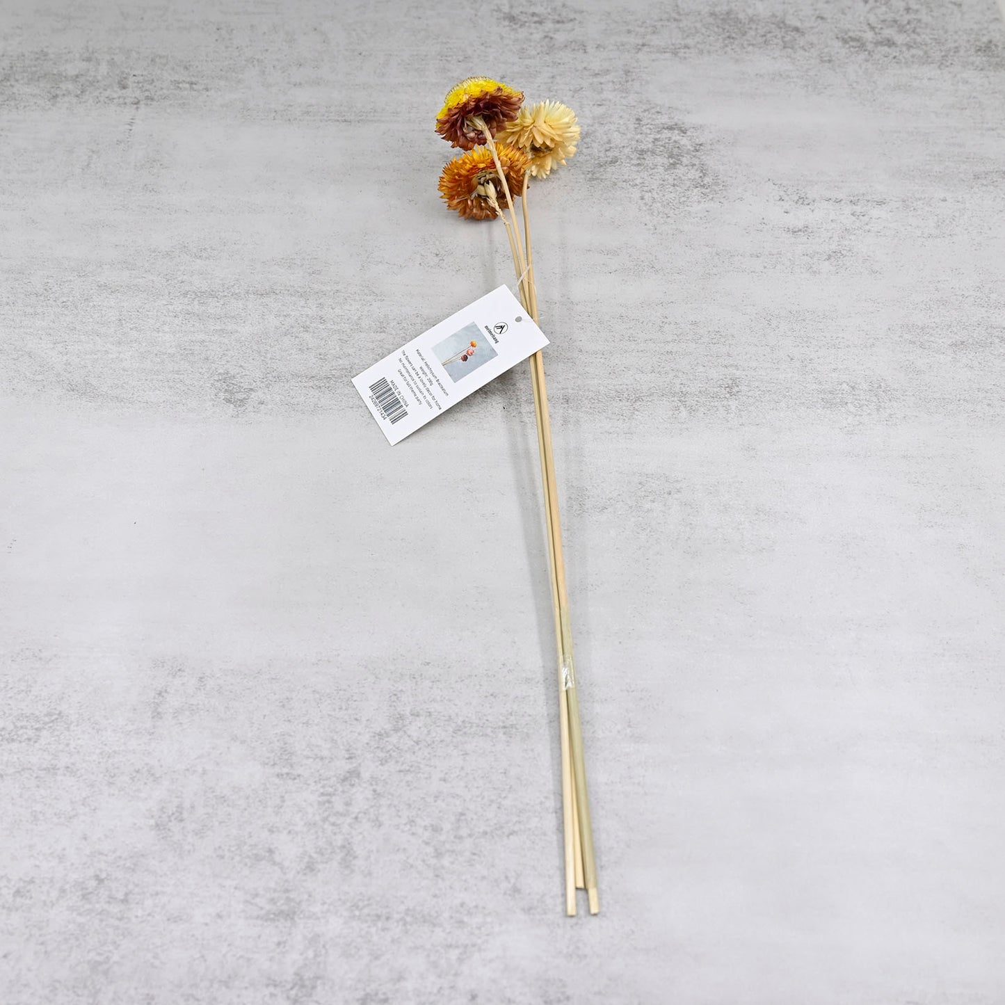 Meimeitang 1 Piece Dried Flower in Yellow