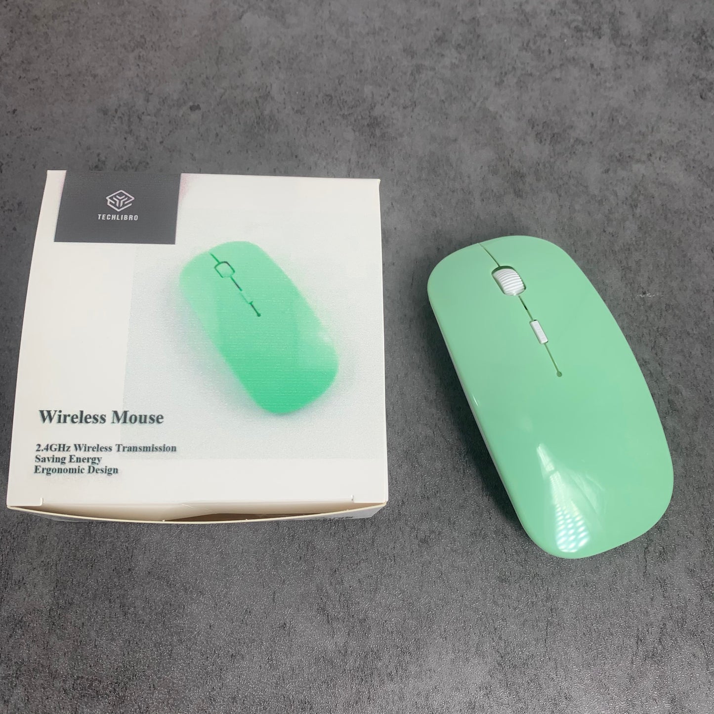 Techlibro Wireless Mouse USB Optical Computer Mouse Ultra-thin Mice For Computer Laptops