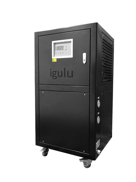 igulu Refrigerating Machines and Installations for Home Fish Shrimp Breeding Aquaculture, Black