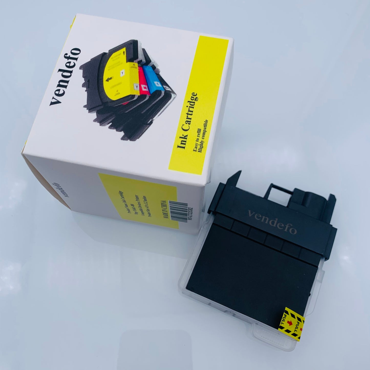 vendefo Printers Ink Cartridges Suited for MFC-J265W MFC-J410 J415W LC975BK 985, Black