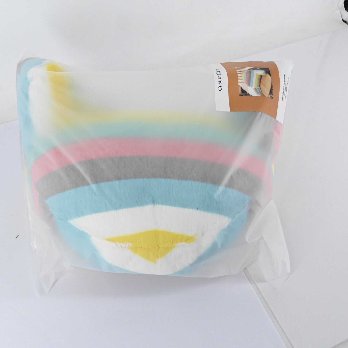 CustonCares Cute Cartoon Lumbar Support Chair Cushion Sofa Cushion Back Pillow