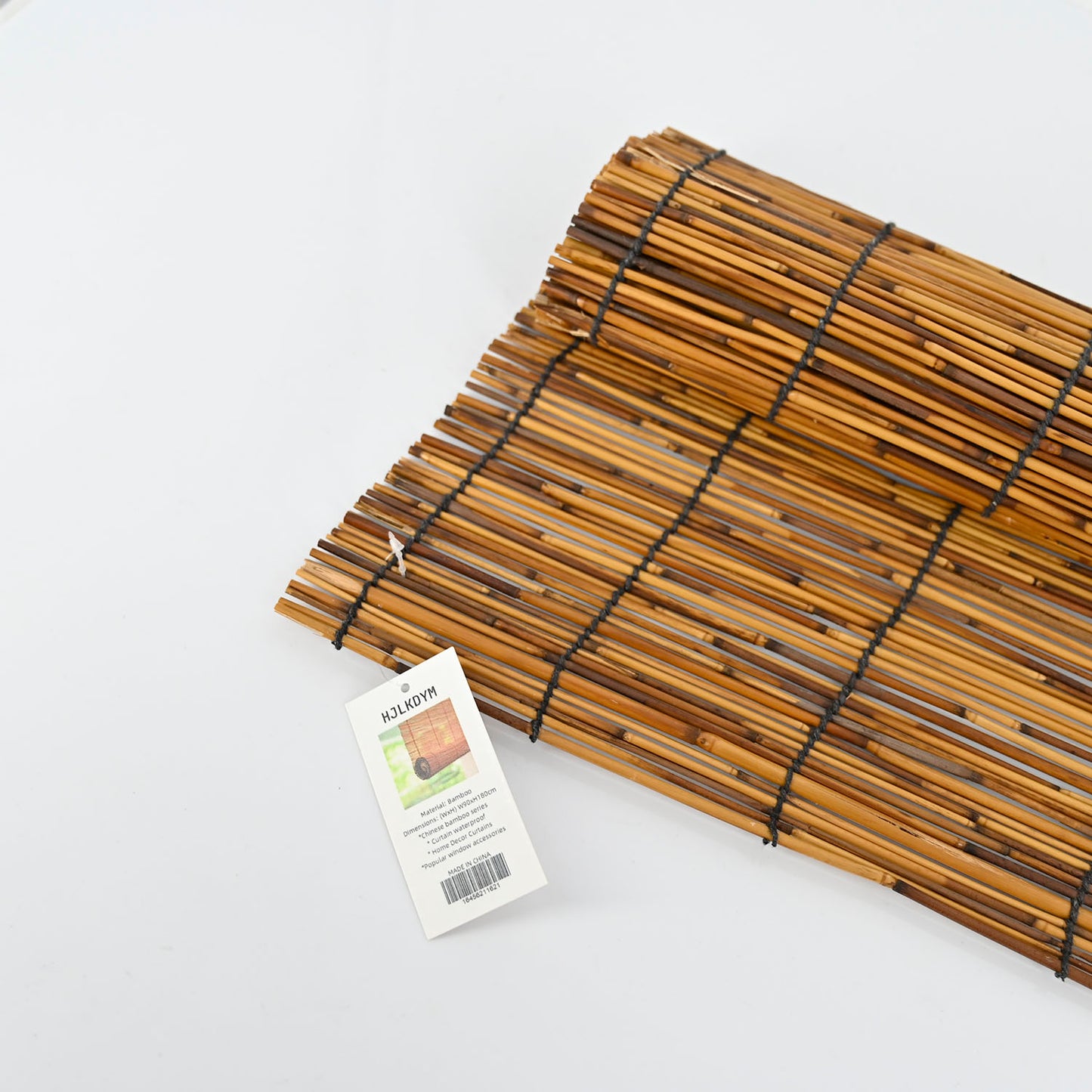 HJLKDYM Natural Classic Bamboo Blinds Light Filtering Window Curtains