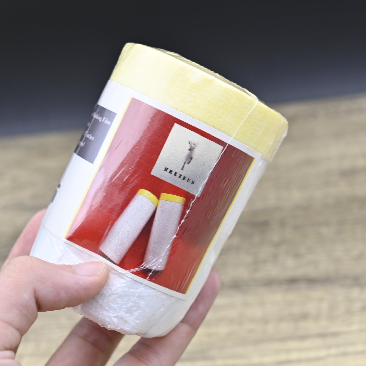 HRKZEUS Window Masking Films Portable Folded Protective Masking Film
