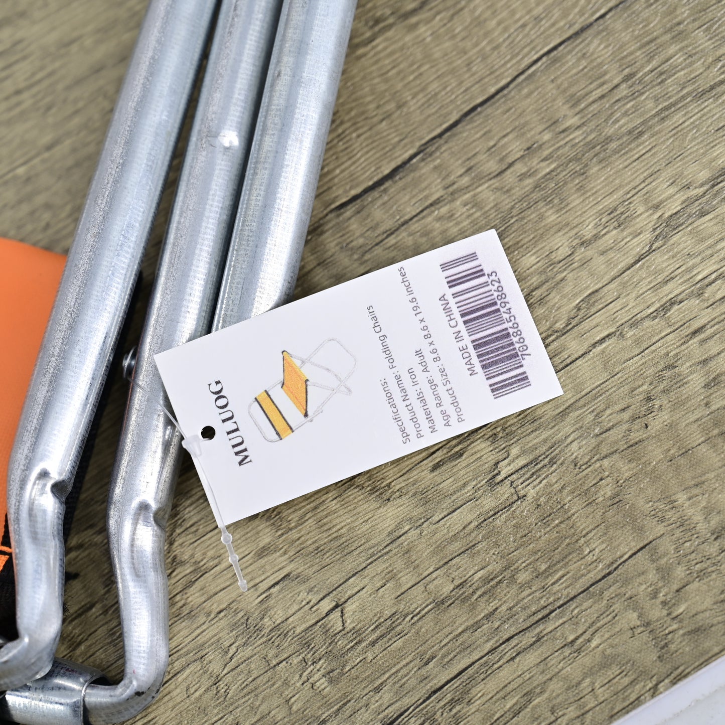 MULUOG Outdoor Portable Folding Fishing Chair Picnic Camping Stool