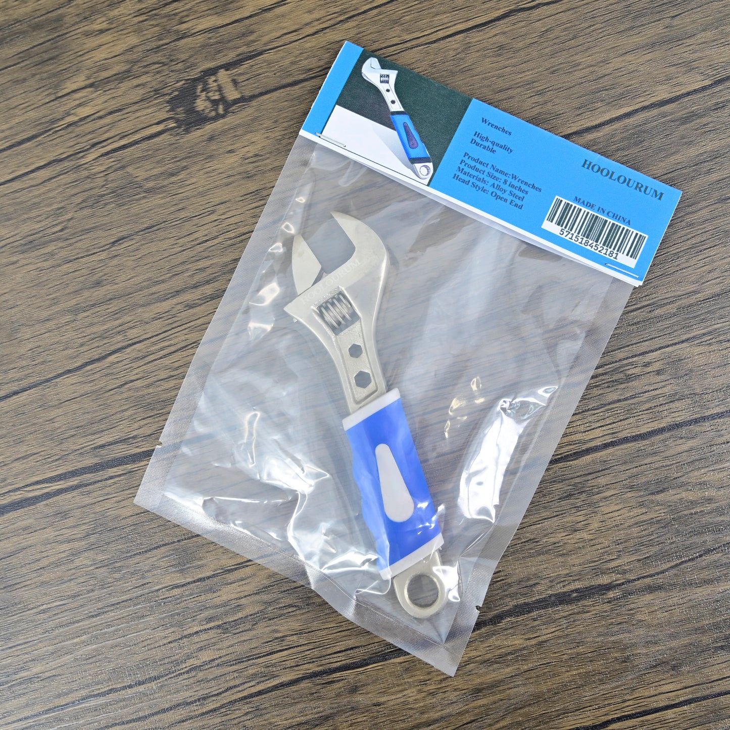 HOOLOURUM Adjustable Wrench Tool Multifunctional Movable Mouth Wrench Universal Large Opening Wrench