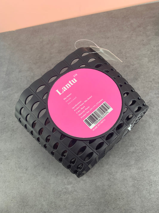 Lantu Bike Basket for Front Bike Accessories for Children in Black