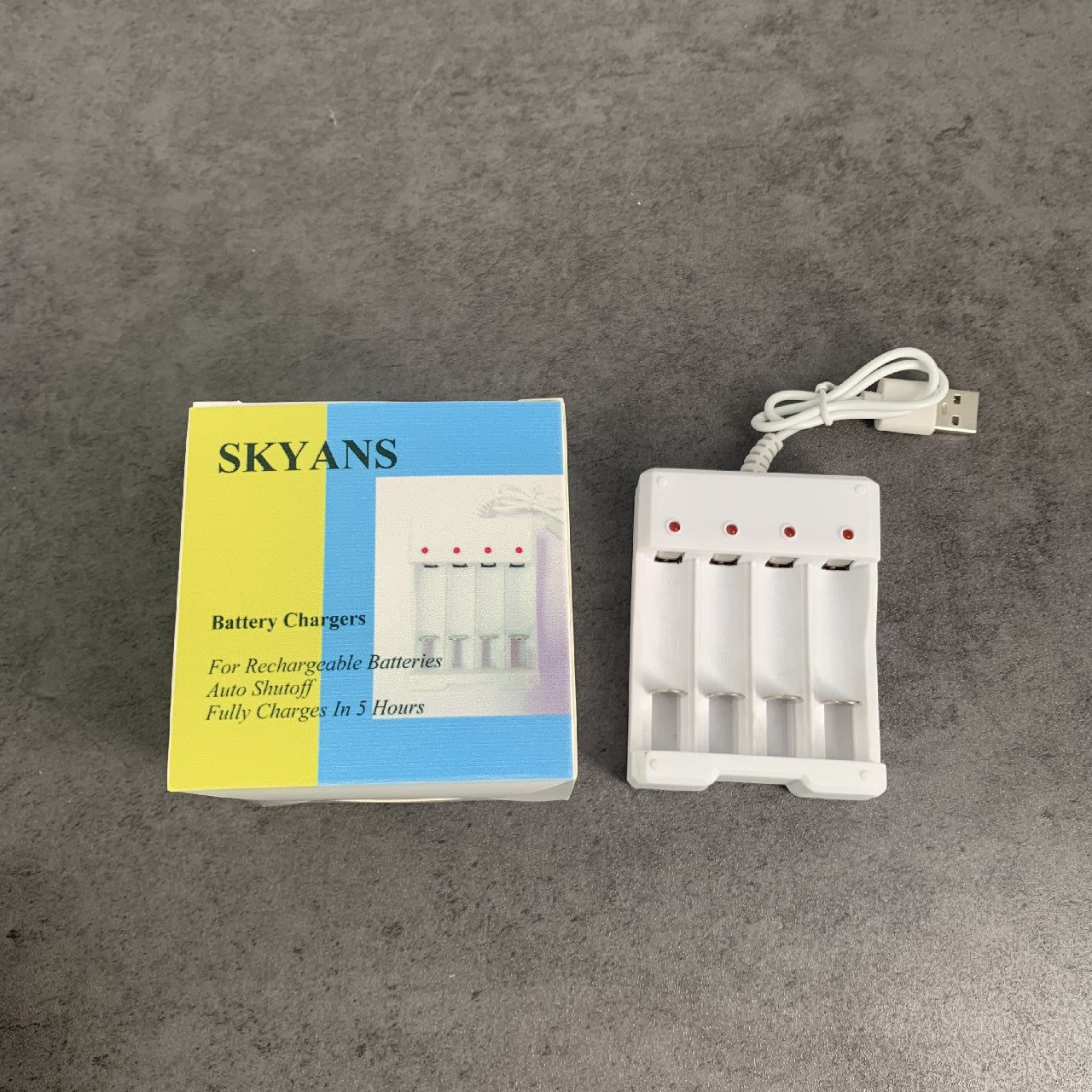 SKYANS Batteries and Battery Charger USB High-Speed Charging Chargers